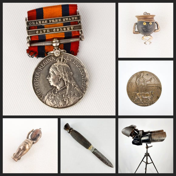 medals and military items