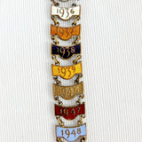 Vintage New Cross Speedway Supporters Club A.E.Poston Ltd Enamel badge.