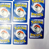 Pokemon Cards Jungle Set Poke Ball, Rapidash, Rhyhorn, Nidorina, Pikachu etc