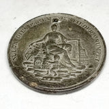 Rare Antique 1814 Treaty Of Paris Medal By W. Turnberry For Kemptonand Son