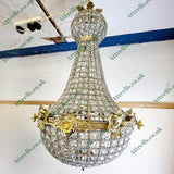 Antique French Empire Style Chandelier 75cm