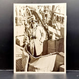 WWII Vintage Photograph of Minesweeper Skipper T.H.M Lowery