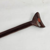 Native Indian American Hardwood Carved Canoe Paddle