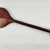 Native Indian American Hardwood Carved Canoe Paddle