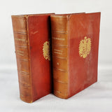 Winston Churchill Signed Book, Marlborough His Life and Times vol I and III