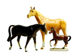 Large Beswick Palomino Horse and 2 others - Attrells