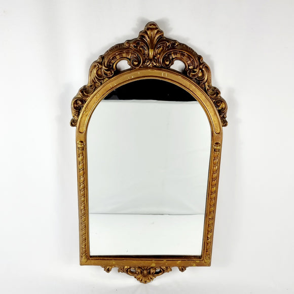 Gold Framed Arch Mirror