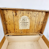 Georgian Studded and Iron Bound Travel Trunk