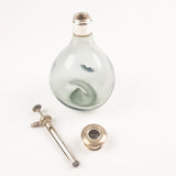 1931-32 Birmingham silver topped perfume bottle by Vale and charles