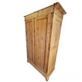 Antique Pine Wardrobe/ Armoire Circa 1900s