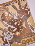 Dc Comics Superhero Collection By Eaglemoss - Metalman Gold