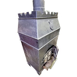 Large Vintage Castle Designed Log Burner with Water Heater