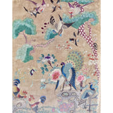 Antique Chinese Embroidery of Birds on Silk
