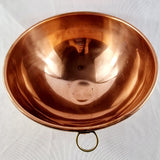 Antique Copper Chocolatier Mixing Bowl
