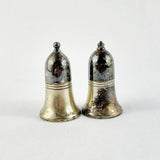 Pair of Vintage Silver Plated Salt and pepper Shakers for Justins