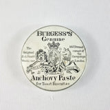 Antique Burgess's Genuine Anchovy Paste Pot Lid