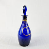 Antique Georgian Bristol Blue Rum Decanter.