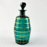 Antique Georgian Green Shrub Decanter