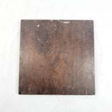 Antique 19th Century Ebony and Box Wood and Mahogany Chess Board