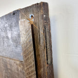 Two Antique Oak Panels Four Section and Six Section.