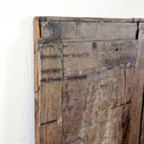 Two Antique Oak Panels Four Section and Six Section.