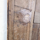 Two Antique Oak Panels Four Section and Six Section.
