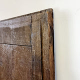 Two Antique Oak Panels Four Section and Six Section.