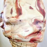 Large Advertising Cornetto Soft Ice Cream, By Walls. Strawberry Red.