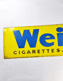 Antique Weights Cigarette Enamel Sign.
