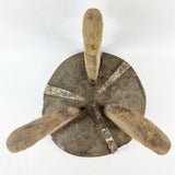 Antique Tribal African Carved Wooden Stool.
