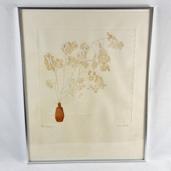 Tessa Beaver Limited Edition Christies Print - Honesty