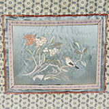 Antique Chinese Silk Embroidery of Birds.