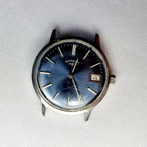 Vintage 1970 / 80s Rotary Mens Automatic Wristwatch.