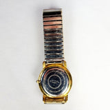 Vintage Rotary Mens Wristwatch Day Date Gold Plated UCAR 364