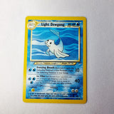 Pokemon Cards 1st Edition Team Rocket Magnemite, Neo Destiny Light Dewgong and Girafarig