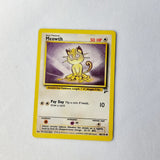 Pokemon Cards 2nd Edition Tauros, Meowth and Gastly