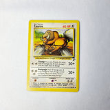Pokemon Cards 2nd Edition Tauros, Meowth and Gastly