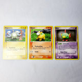 Pokemon Cards Ex Deoxys Natu, Rocket Returns Magnemite, Ex Dragon Numel