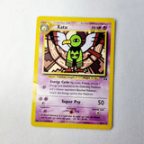 Pokemon Cards Neo Discovery Trainer Energy Ark, Fossil Egg, Unown E, Unown M, Wooper, Hitmontop, Xatu, Spinarak, Weedle and Caterpie