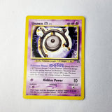 Pokemon Cards Neo Discovery Trainer Energy Ark, Fossil Egg, Unown E, Unown M, Wooper, Hitmontop, Xatu, Spinarak, Weedle and Caterpie