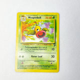 Pokemon Cards 2nd Edition Metapod, Weepinbell, Squirtle and Machop