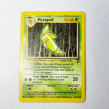 Pokemon Cards 2nd Edition Metapod, Weepinbell, Squirtle and Machop