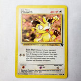 Pokemon Cards Team Rocket Charmander, Eevee, Magnemite, Porygon, Squirtle, Meowth, Rattata, Abra