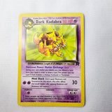 Pokemon Cards Team Rocket Dark Machoke, Machop, Dark Electrode, Voltorb, Dark Kadabra, Abra