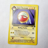 Pokemon Cards Team Rocket Dark Machoke, Machop, Dark Electrode, Voltorb, Dark Kadabra, Abra