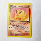 Pokemon Cards Team Rocket Dark Flareon 35/82, Eevee 55/82