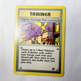 Pokemon Cards Team Rocket Trainer, Challenge, Digger, Sleep!, The Boss's Way, Nightly Garbage Run