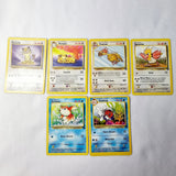 Pokemon Cards Jungle Set Persian, Meowth, Seaking, Goldeen, Fearow, Spearow