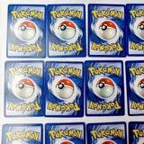 Pokemon Cards Jungle Set Meowth, Lickitung, Rapidash, Pikachu, Venonat, Mankey, Nidoran, Nidorina, Poke Ball Etc