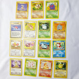 Pokemon Cards Jungle Set Meowth, Lickitung, Rapidash, Pikachu, Venonat, Mankey etc